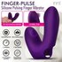 Finger-Pulse Silicone Pulsing Finger Vibrator_