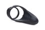 Vibrating Taint Stim Cock Ring - Black_