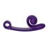 Snail Vibe Curve Duo Vibrator - Lila_