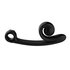 Snail Vibe Curve Duo Vibrator - Schwarz_