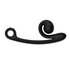 Vibromasseur Double Snail Vibe Curve - Noir_