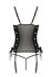 Corset Malwia avec porte-jarretelles - Noir_