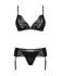 Romantic Set with Garther Belt - Black_