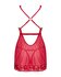 Lacelove Sexy Babydoll en String - Rood_