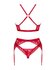 Romantic Set with Garter Belt - Red_