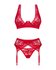 Romantic Set with Garter Belt - Red_