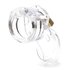 CB-6000 Chastity Cage - Clear - 37 mm_