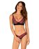 Obsessive - Ensemble de Soutien-Gorge Ouvert - Noir/Violet_