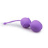 Balles doubles de vagin de couleur violet_