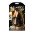 Spitzen-Babydoll-Set mit Tanga - Schwarz_