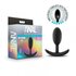 Anal Adventures Platinum - Plug en silicone Vibra Slim - Moyen_