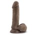 Dr. Skin – Mr. Magic Dildo mit Saugnapf 22,8 cm – Schokolade_