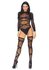 Truth Or Dare Body & Thigh Highs Set - Black_