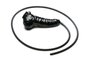 Guzzler Realistic Latex Penis Sleeve with Hose - Black_